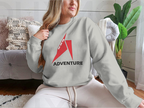 Adventure Artistic Logo Design for Sweatshirt